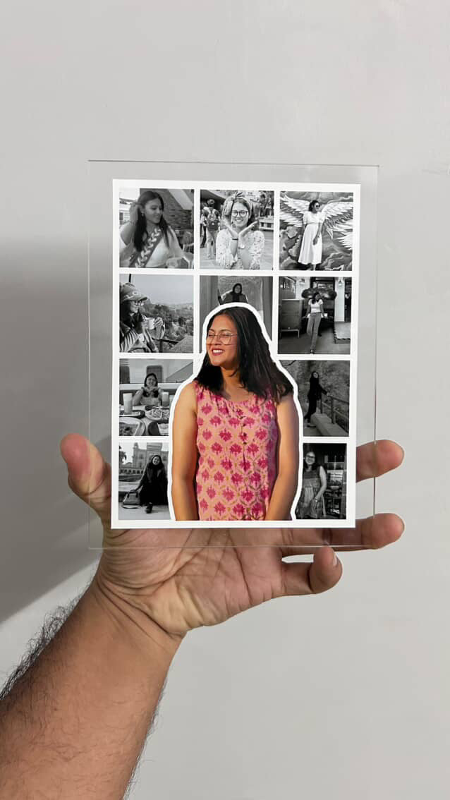 Popup Acrylic Frame