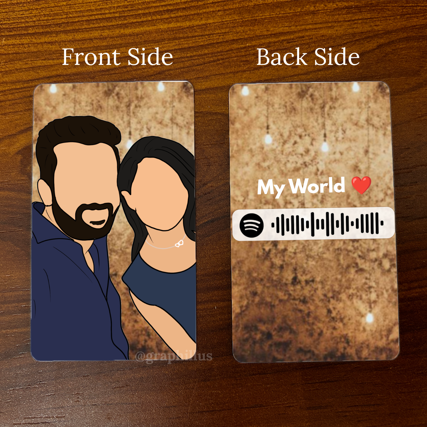 Basic Illustrated Wallet Card
