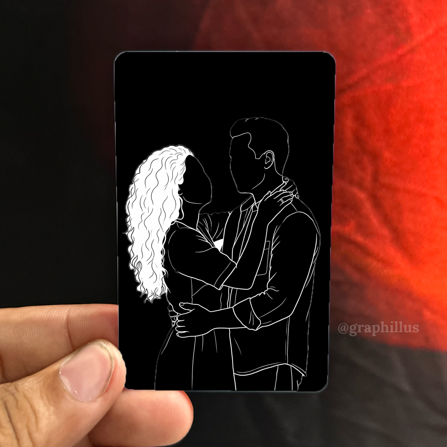 Lined Wallet Card
