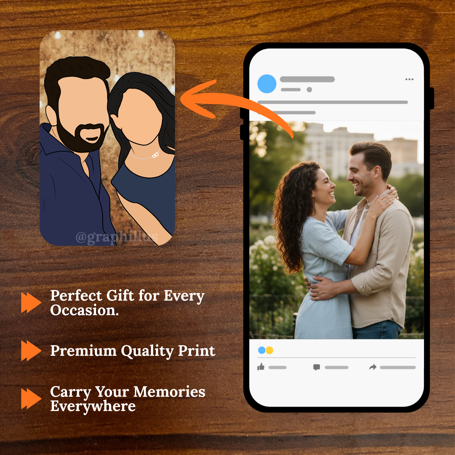 Basic Illustrated Wallet Card