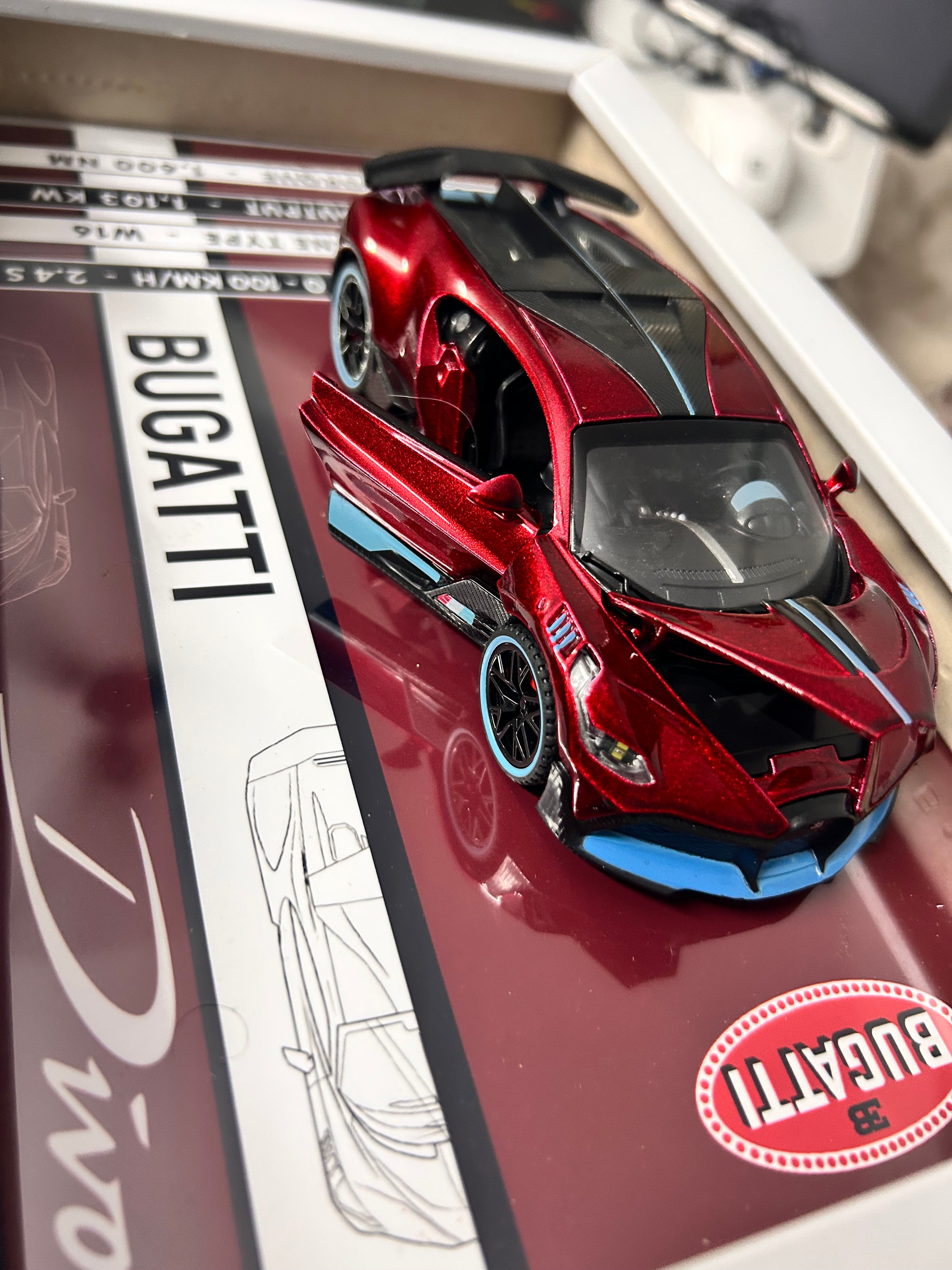 BUGGATI DIVO Diecast Frame