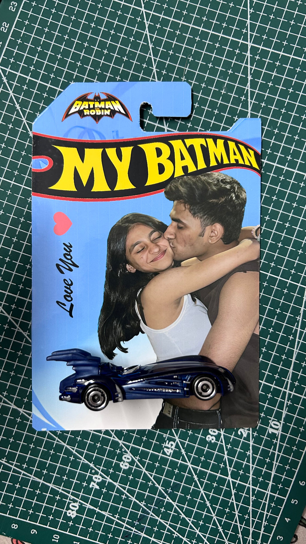 Custom Card Hotwheels
