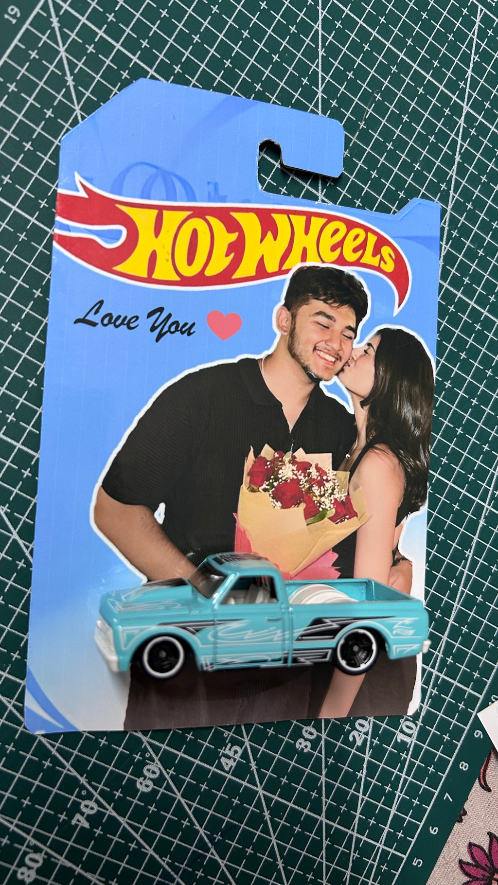 Custom Card Hotwheels