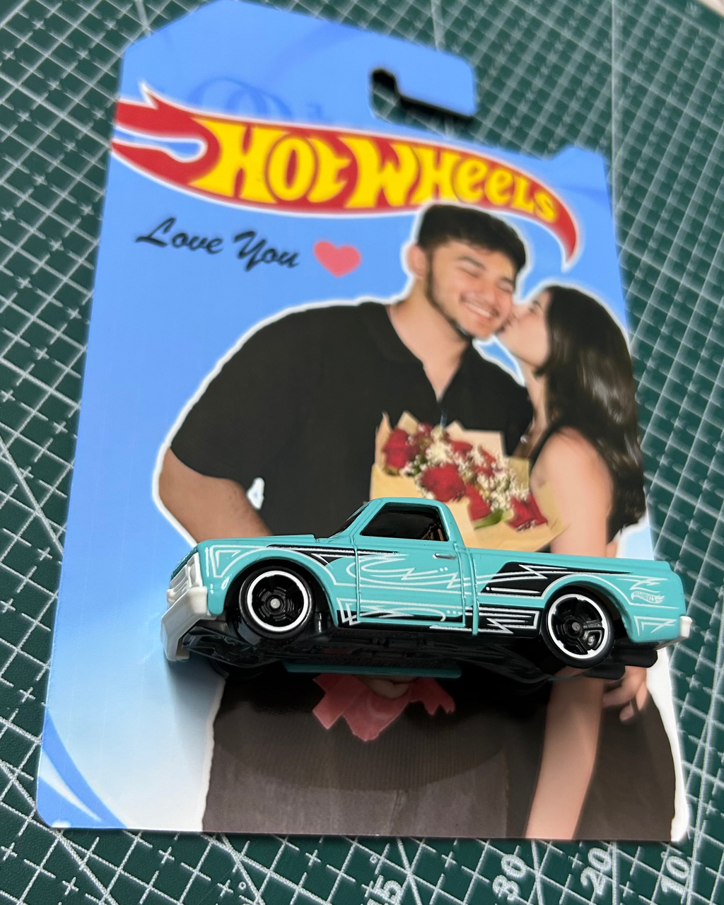 Custom Card Hotwheels