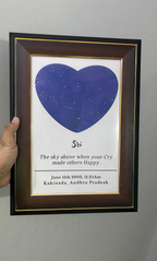 Heart Moon Glowing Frame