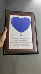 Heart Moon Glowing Frame