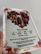 Heart Days Acrylic Frame
