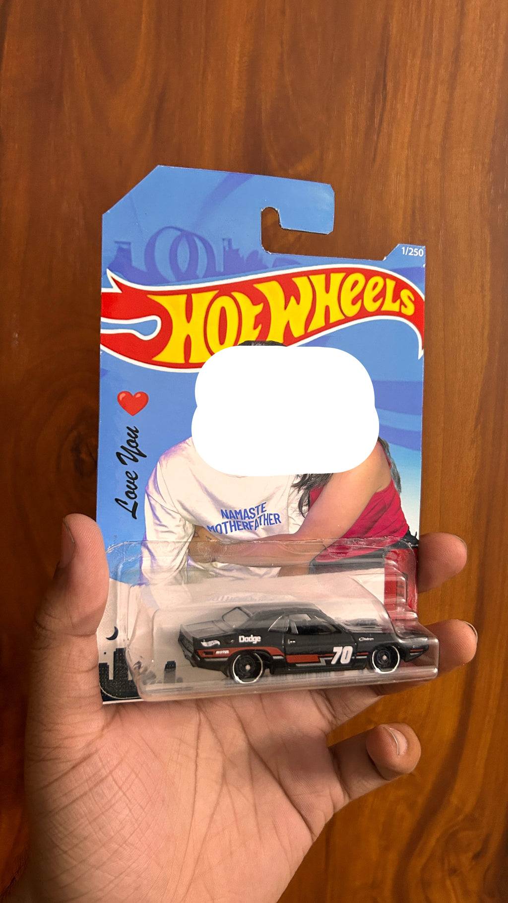 Custom Card Hotwheels