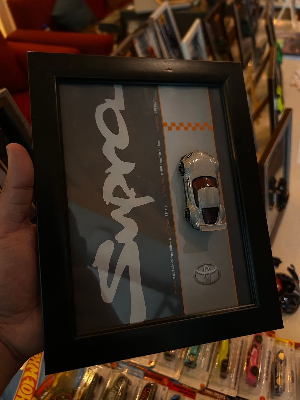 Hotwheels Frame ( Supra )