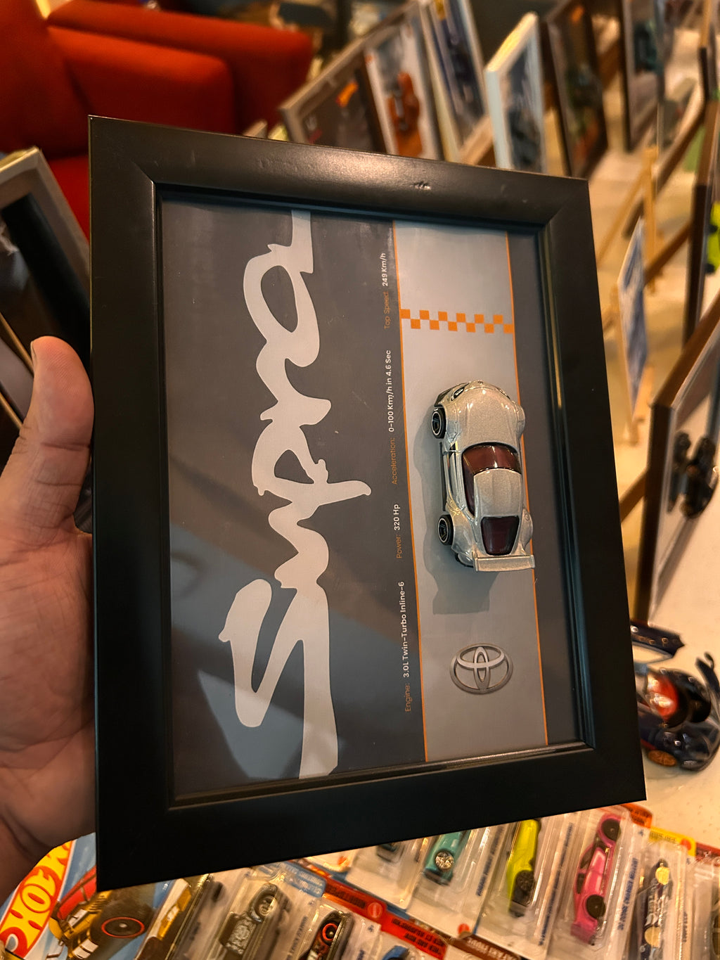 Hotwheels Frame ( Supra )