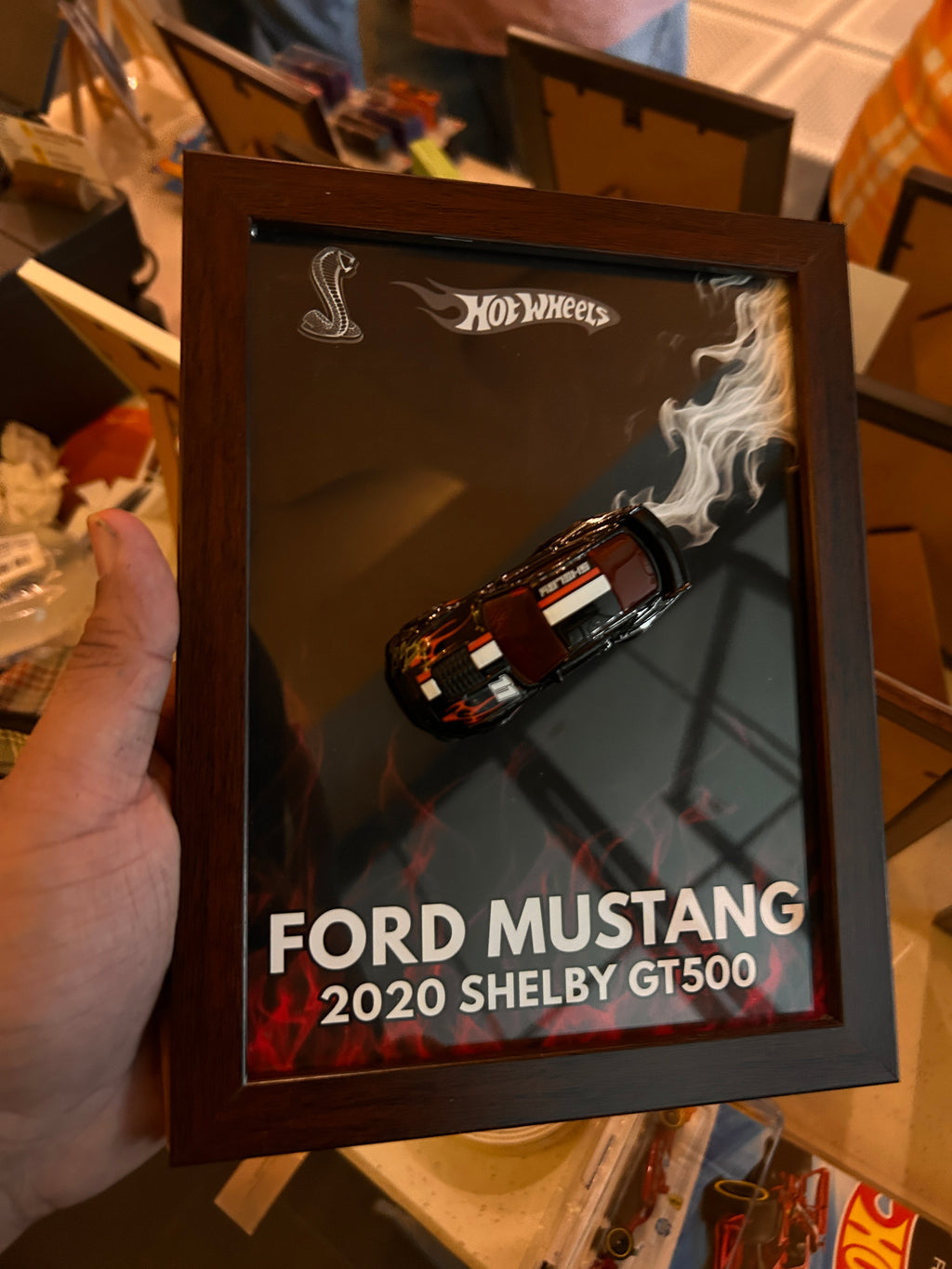Hotwheels Frame ( Mustang )