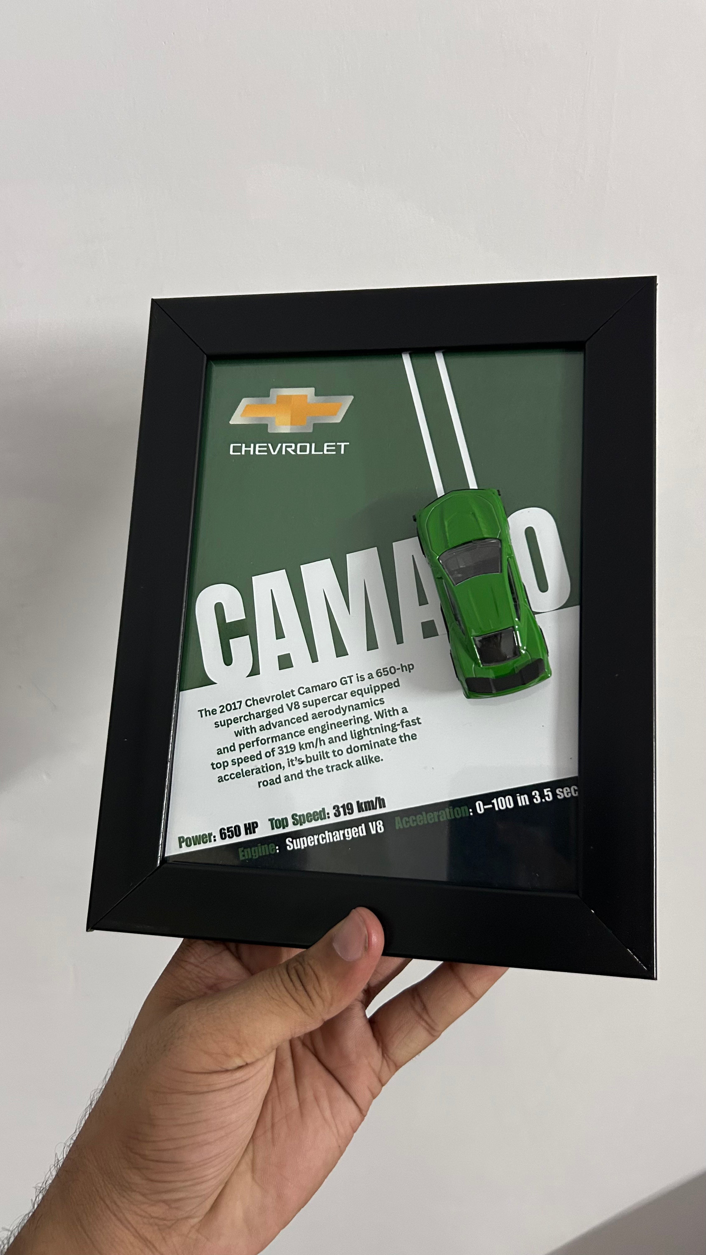 Hotwheels Frame (Camaro)