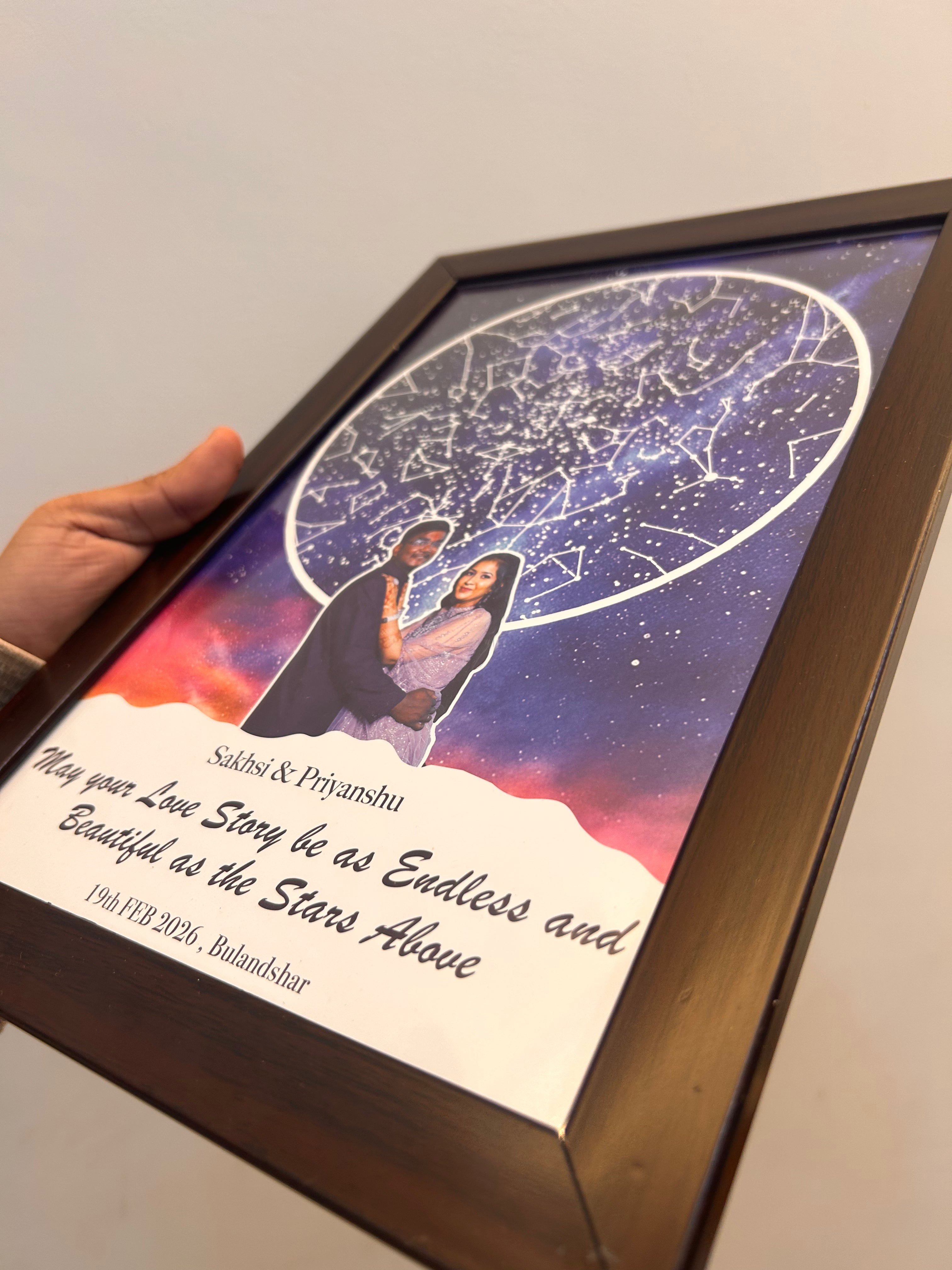 Galaxy Moon Frame