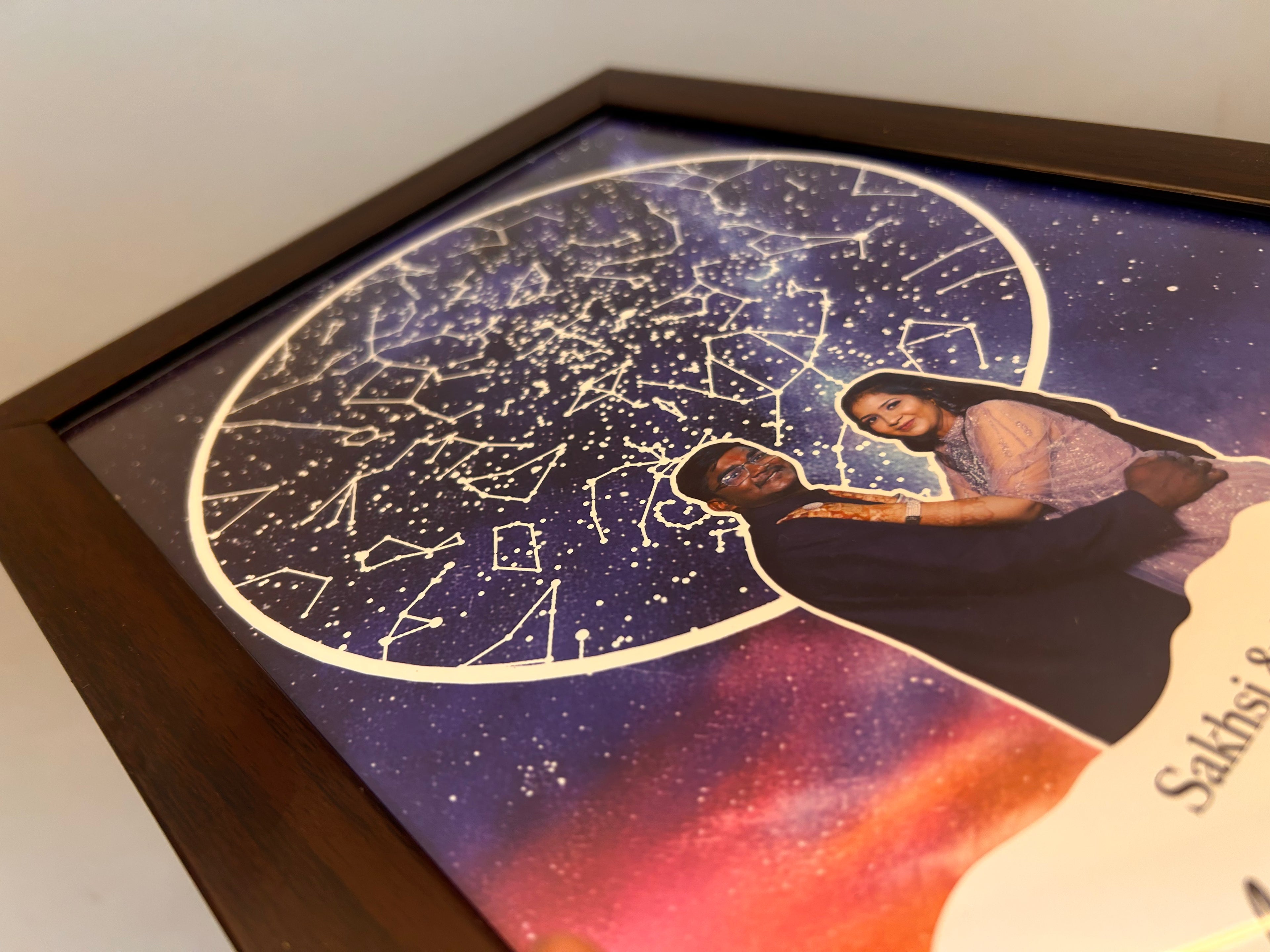 Galaxy Moon Frame