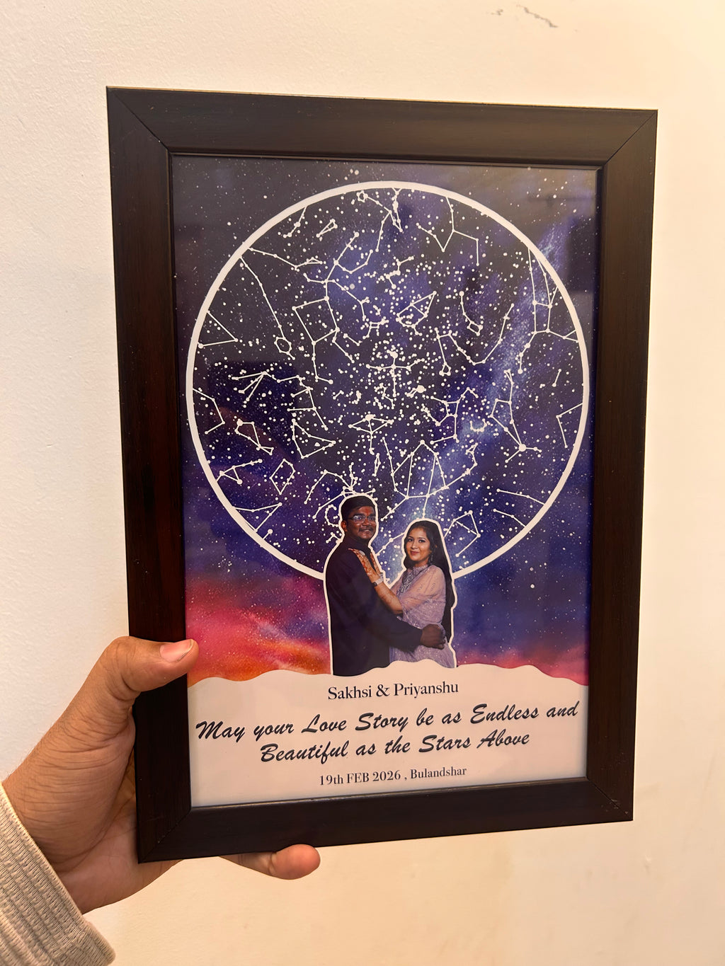 Galaxy Moon Frame
